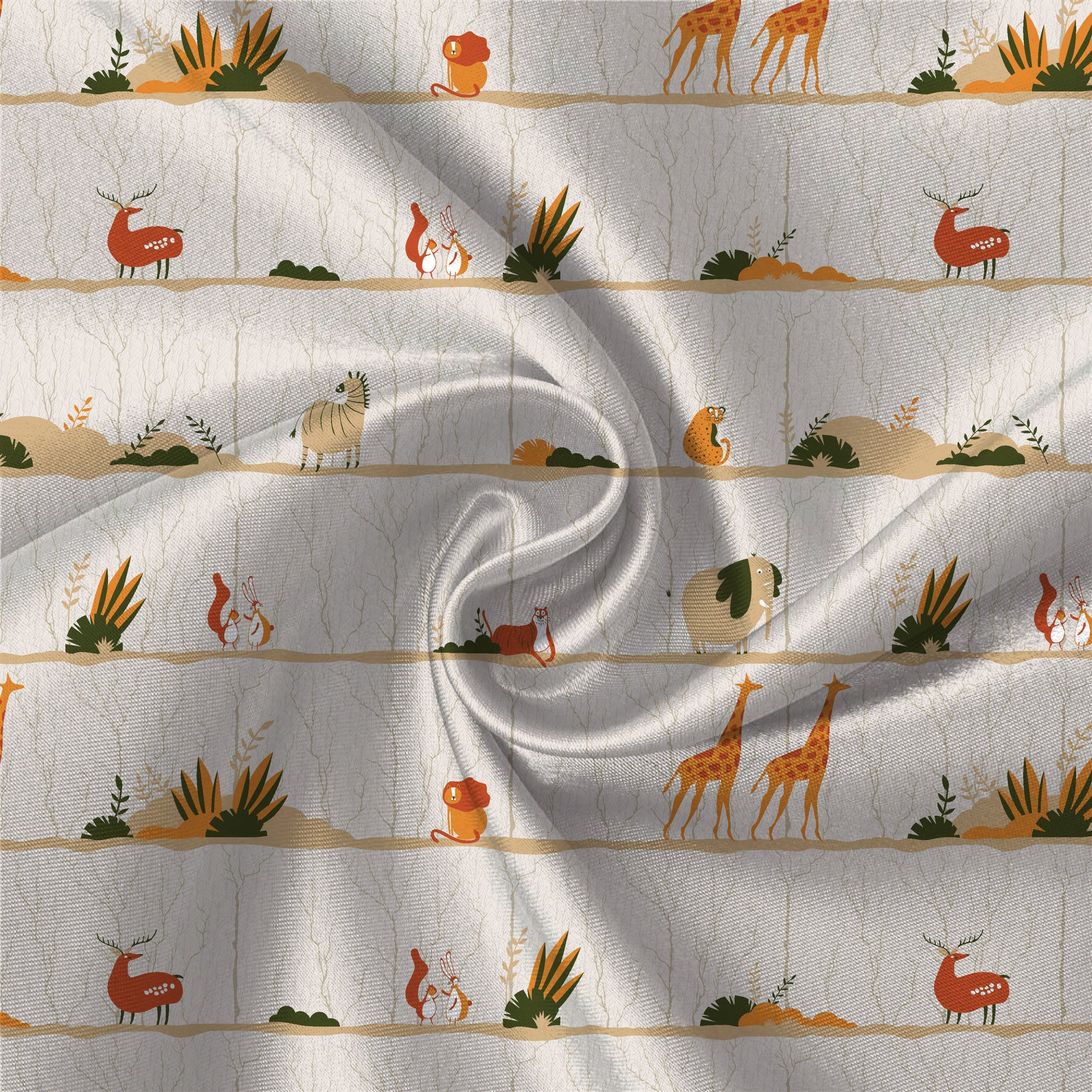 Sunset Glow Classic Bloom Double Bedsheet Set