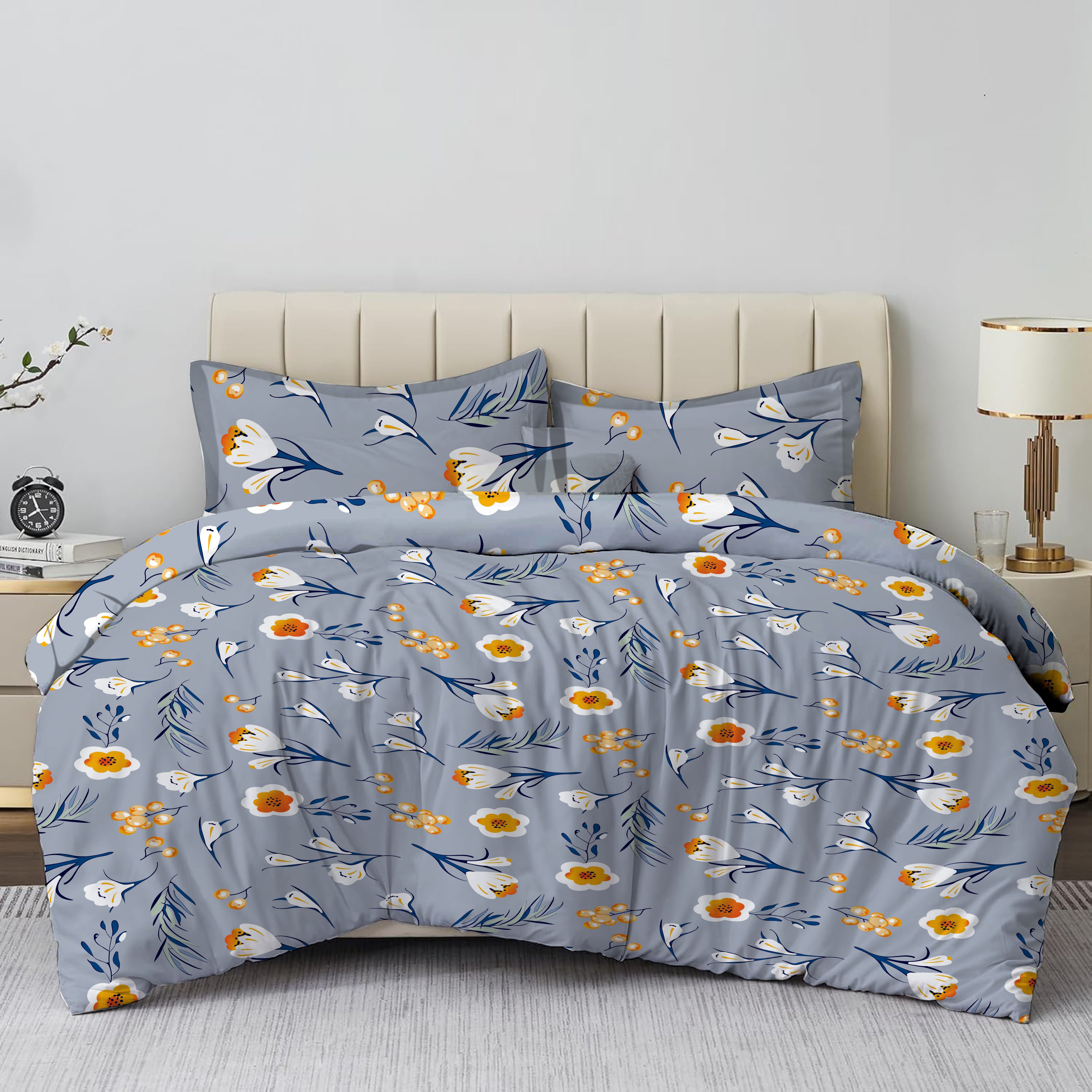 Coral Charm Dream Weave Double Bedsheet Set