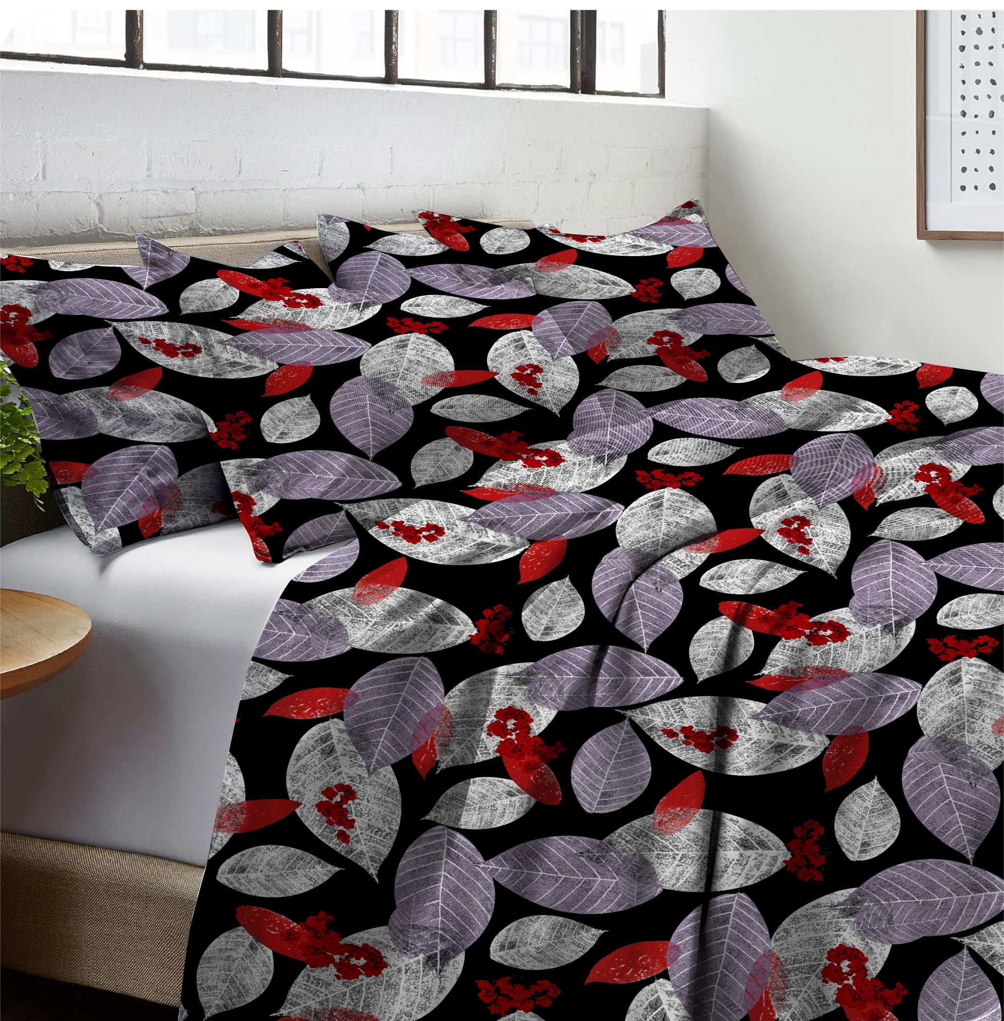 Asymetrical Double Bedsheet Set