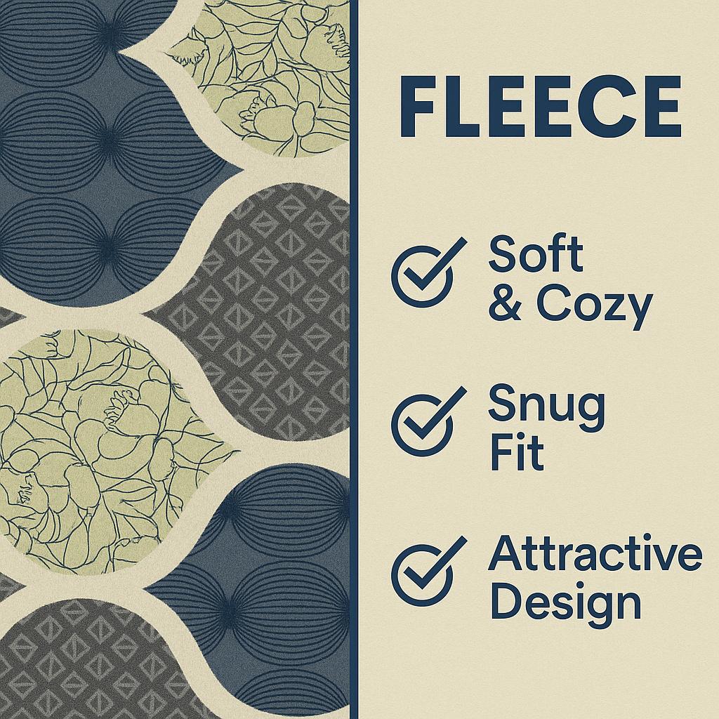 Woolen Double 320 TC Abstract Bedsheet