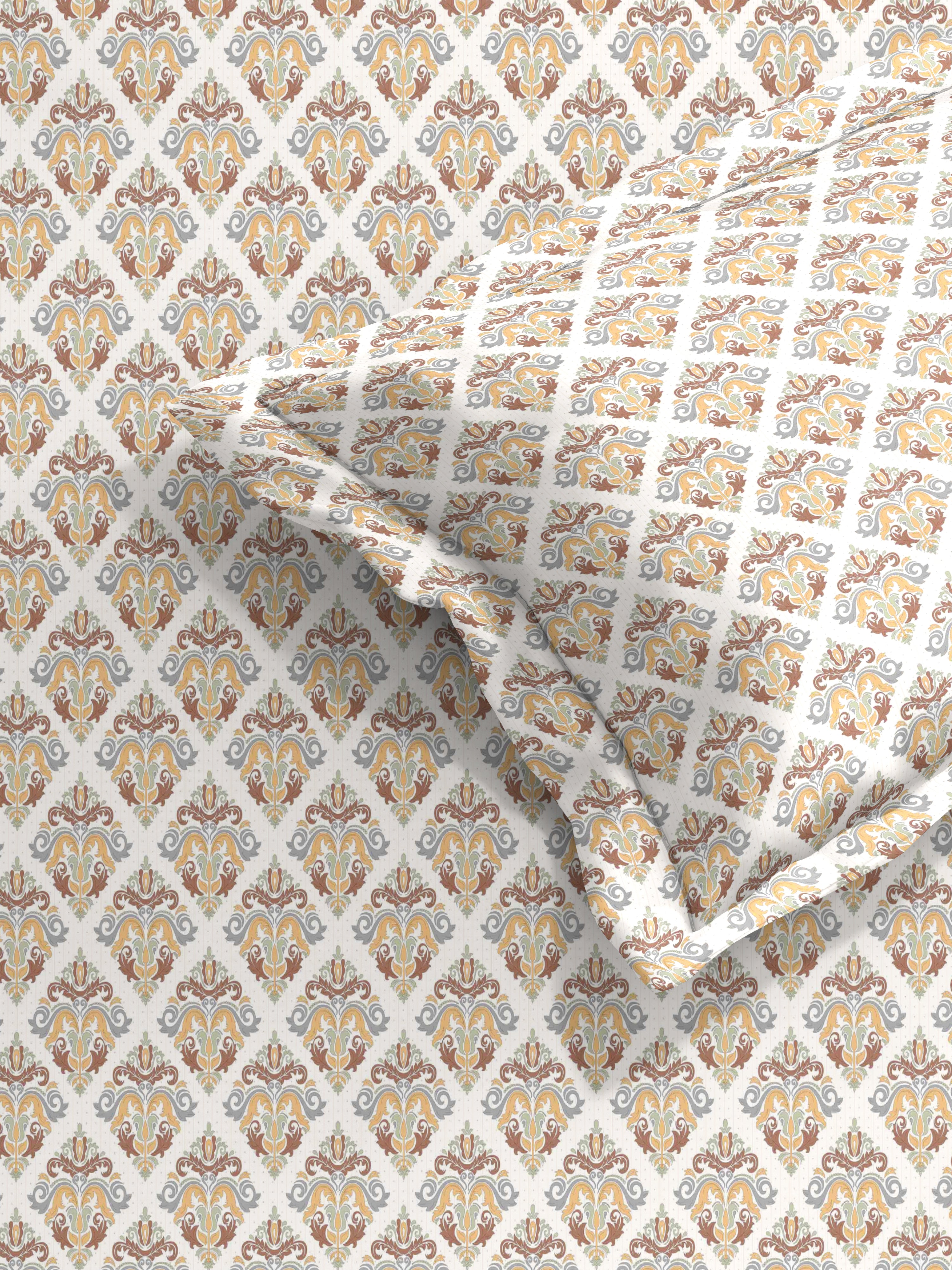 White Queen Bedsheet Set - Super-Soft