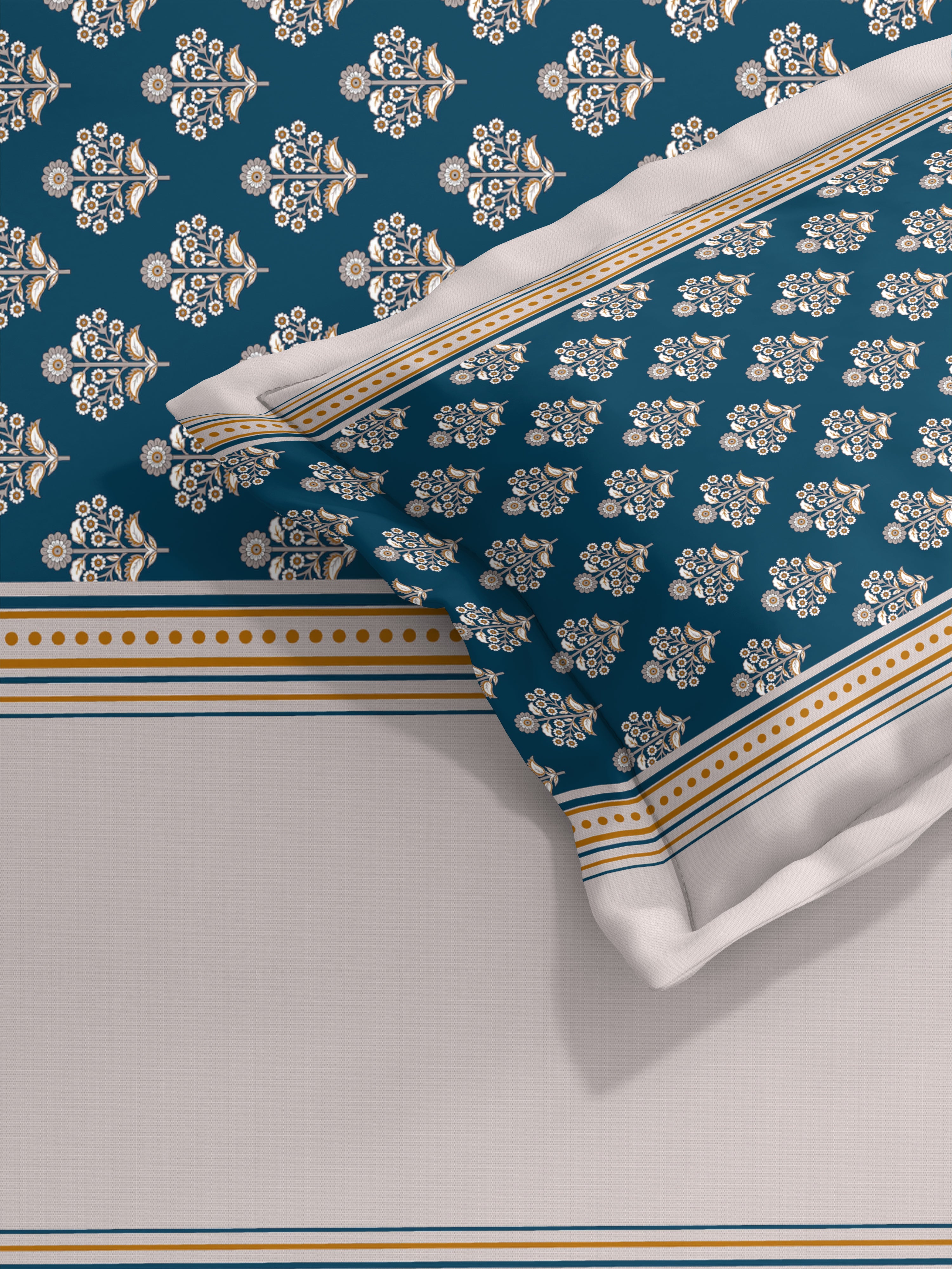 Amber Dusk Valentine Queen Bedsheet Set