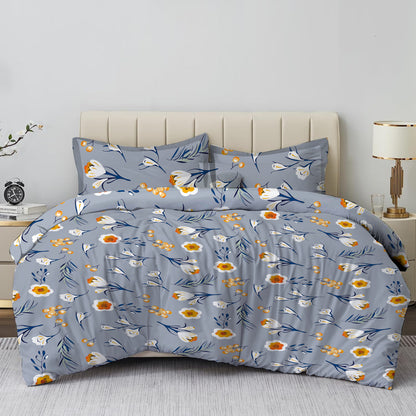 Coral Charm Dream Weave Double Bedsheet Set