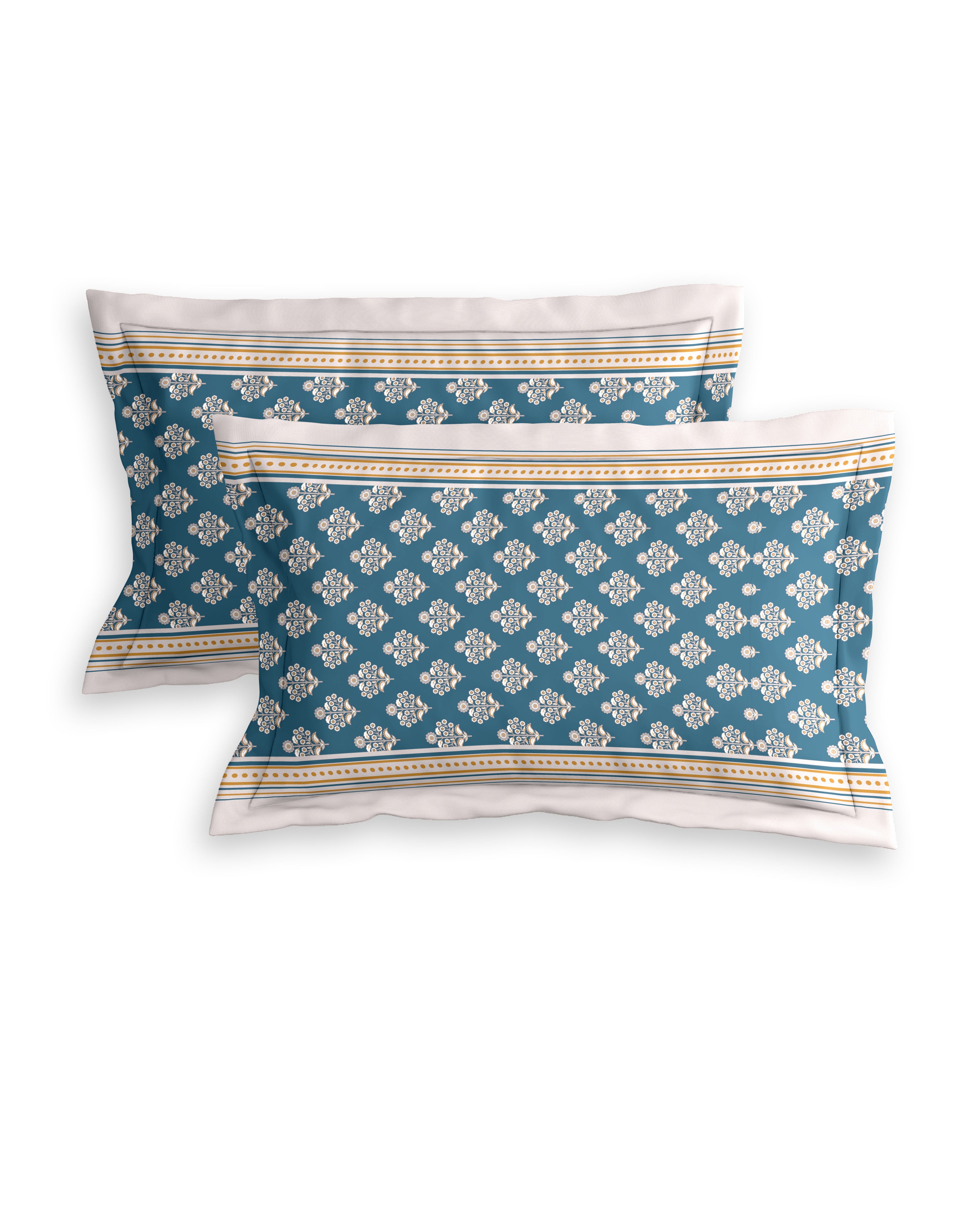 Amber Dusk Valentine Queen Bedsheet Set