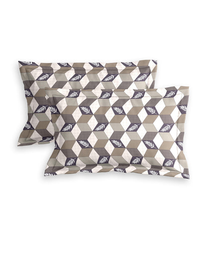 Multicolour Wavy Queen Bedsheet Set